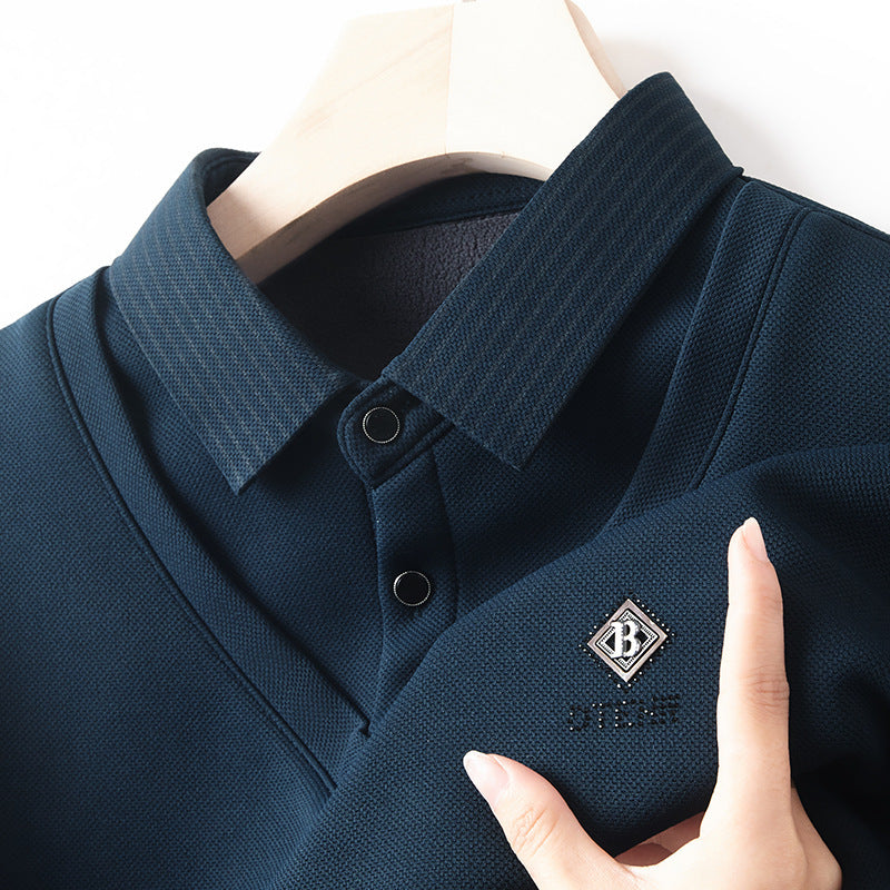 🔥【45% OFF】👔Predaj na konci roka🔥【Kúpte si 1 a 1 dostanete zadarmo】【M-4XL】Mužský prémiový kašmírový dvojdielny teplý top všetko v jednom