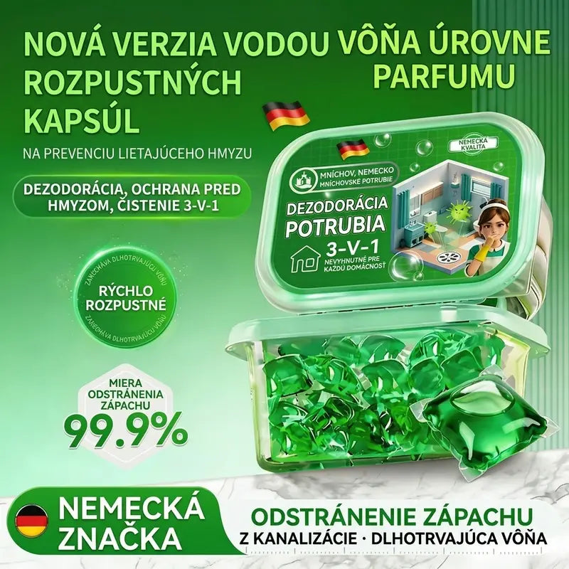 2 balenia (100 tabliet) za 23 eur.-🔥🎉 Išlo to na dračku! Kúpilo si to 30 000 ľudí 🎉. Bio-enzymatické kapsuly na odstránenie zápachu z odtoku.