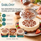 9 položiek za 22 eur☕ Nerezová oceľová forma na kávové latte art