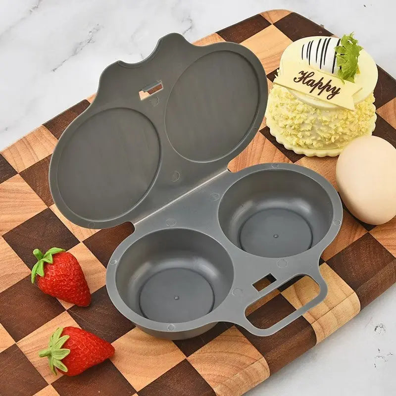 🎁2 kusy za 20 €💥Vajíčkový hrniec do mikrovlnky: dvojitý, nepriľnavý a ľahko sa čistí.🏠